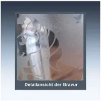Luxentu Kölschglas Kölner Stange Bierglas 0,2 l mit Eichung - Spieler mit Bierfass