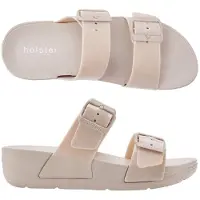 Original Brands HOLSTER Holster Skyhigh Vegane Sandaletten für Damen BRAUN 36