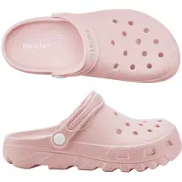 Original Brands HOLSTER Holster Sundrifter Vegan Clogs für Damen ROSE 38