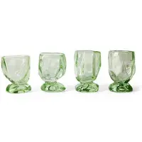 HK Living - Gläser (Nienke Sikkema), peridot (4er-Set)
