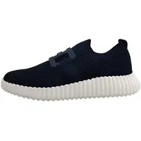 La strada Damenschuhe Halbschuhe Slipper Blau Freizeit