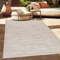 Paco Home Outdoor Teppich Flachgewebe modern Boho Ethno wetterfest Außenbereich Grösse 80x150 cm