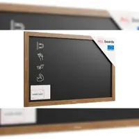 Allboards Magnetische Kreidetafel 90x60 cm, Holzrahmen