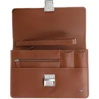 Golden Head Leder Polo Handgelenktasche 8215 Cognac braun