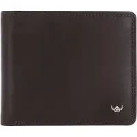 Golden Head Leder Geldbörse Polo RFID Protect Scheintasche mit RV 1395 Dunkelbraun