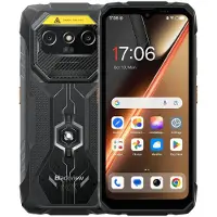 Blackview ROCK 1 Pro Outdoor Handy: 15000mAh Akku, Android 16, 24GB RAM, 256GB ROM, 20MP Nachtsicht, 6,56" 90Hz Display, NFC, Robustes Smartphone Schwarz