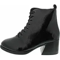 Rieker Schnürstiefel schwarz in Gr. 36