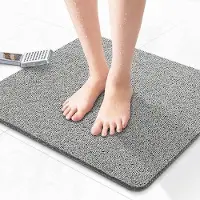 OEM Antislip-Mat mit Drainage-Lochern - Weich und Bequem - Grau 60 x 60 cm