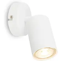 Briloner Deckenspot 1-flammig Ø 8 cm weiß