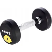 HMS Hanteln aus Gummi Hg Pro