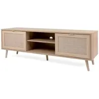 Furn.Design TV-Lowboard "Niran" Sonoma Eiche Bast - Nachbildung TV-Unterteil skandinavisch 150 cm