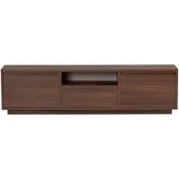 CALICOSY - TV-Möbel mit 3 Klappen und 1 Nische L160 cm - LUME