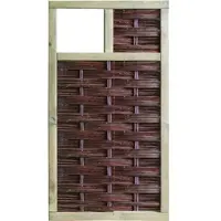 Tetzner & Jentzsch T&J LABO-3D Weidengeflechtzaun 94x180 mit 1 Fenster oben