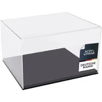 HMF Acryl Vitrine für Modellautos, Figuren, 46806, 32 x 28 x 20 cm