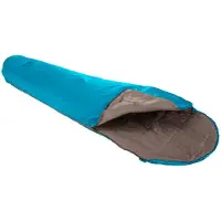 Grand Canyon Schlafsack WHISTLER 190 Mumien-Schlafsack – Ultraleichter Sommerschlafsack mit Rundum-Reißverschluss für Reisen, Trekking und Camping