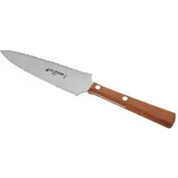 Lauterjung , Tortenmesser u. -heber 18cm, Doppelseitig gezahnte Form