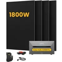 Anker Solix Balkonkraftwerk 1840 Wp Mit Solarbank 2 E1600 Mit Smart Meter