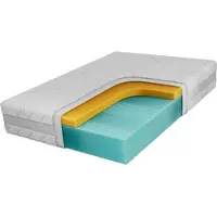 MKS Meble Schaumstoff-Matratze ORIO, 23 cm höhe, Komfortschaum H2, Antiallergische Matratze mit Visco-Schaum - SIVO - 160 x 200 cm