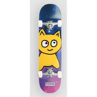 Meow Skateboards Big Cat Galaxy 7.5" Cruiser purple Gr. Uni