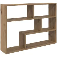vidaXL Wandregal Wandhalterung Artisan-Eiche 95 x 20 x 69,5 cm