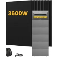 Anker SOLIX Solarbank 3 E2700 Pro Solaranlage, mit 8 x 450W Bifazialen Solarmodulen, by Powerness - 16kWh / 1 x Smart Meter / Standardversand
