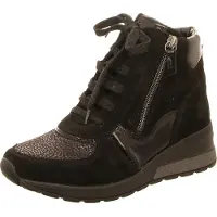 Waldlaufer Clara Damenschuhe Schnürer Stiefelette Schwarz Freizeit, Schuhgröße:EUR 41.5 | UK 7.5