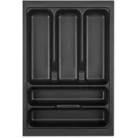 SO-Tech SOTECH Orga-Box I Besteckeinsatz Höhe 55 mm Lavagrau 400 mm Für Blum Tandembox und ModernBox