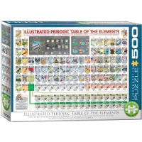 Eurographics Puzzle Periodensystem der Elemente 500XL Teile
