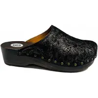 Berkemann Natur-Toeffler Damen Clogs in Gr. 38
