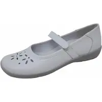 Semler Flora Weite H Spangenballerina Weiß