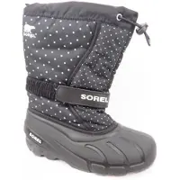 Sorel Youth Flurry Print Boots Schwarz in Gr. 33