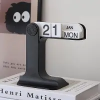 OEM Monatliche Bürokalender - Büroaccessoires - Tageskalender für das Büro und zu Hause - Bürodekoration - Büroaccessoires - Monatliche, wöchentliche und tägliche Bürokalender (schwarz)