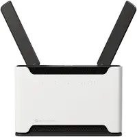 Mikrotik Chateau LTE7 ax, Wi-Fi 6 (802.11ax), Dual-Band (2,4 GHz/5 GHz), Ethernet/LAN, 4G, Schwarz, Weiß, Tabletop-Router