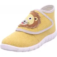 Fischer Markenschuh Fischer Markenschuhe löwe Hausschuh gelb in Gr. 21