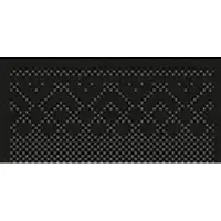 Mank Serviette Tissue Schwarz, 33 x 33 cm, 100 Stück 1/8 falz - 3-lagig