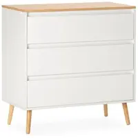 VS VENTA-STOCK KOMMODE 80/80/40 Desi Weiß