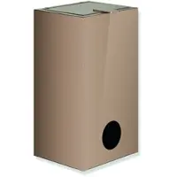 Hewi Hygienekombination System 900, PVD Kupfer glänzend, 160 x 290 x 140 mm, 6 Liter Fassungsvermögen, Wandmontage