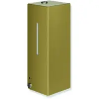 Hewi SENSORIC Desinfektionsmittelspender, System 900, Edelstahl PVD gold gebürstet, 102 x 270 x 98 mm, 500 ml Füllmenge
