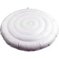 OEM Energiebesparende bubbelbadafdekking für runde Whirlpools - Regenablaufschutz für Außen - Garten-Whirlpool-Accessoire
