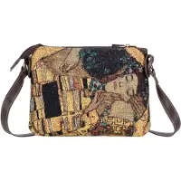 Goebel Gustav Klimt - Der Kuss (Umhängetasche, Textil)