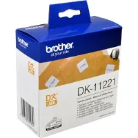 Brother DK-11221, Schwarz auf weiss, 1000 Stück(e), DK, Weiß, Thermodirekt, China