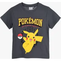 Pokémon T-Shirt, Grau, 104-110