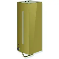 Hewi Seifenspender System 900, Edelstahl PVD gold glänzend, 102 x 270 x 98 mm, 600 ml Füllmenge