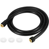 OEM Flexibele doucheslang aus Metall, 1,5 Meter, Schwarz
