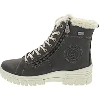 Remonte Schnürstiefelette "Stiefelette Veloursleder"