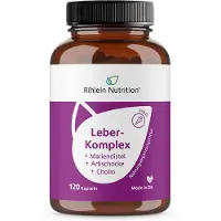 Rhein Nutrition Leber-Komplex Mariendistel+Artischocke+Cholin Kps. 120 St Kapseln