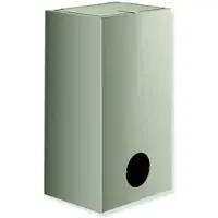 Hewi System 900 Hygienekombination Edelstahl, PVD, 6 Liter, 160x290x140 mm, Wandmontage, WR