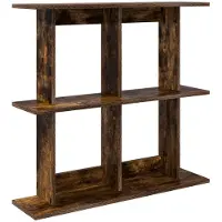 vidaXL Wandregal Wandhalterung Raucheiche 100 x 20 x 75 cm