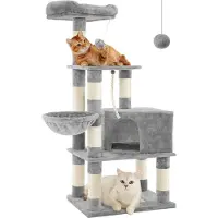 OEM Katenturm aus Holz - Für 4 Katzen - Unter 5 kg - Stabiler Katenturm