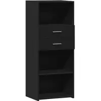 Helloshop26 - Buffet Sideboard Kommode Schrank Aufbewahrungsmöbel Organizer für Küche Wohnzimmer Lounge hoch 50 x 42,5 x 124 cm 02_0034935